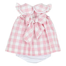 Pink Picnic Baby Dress