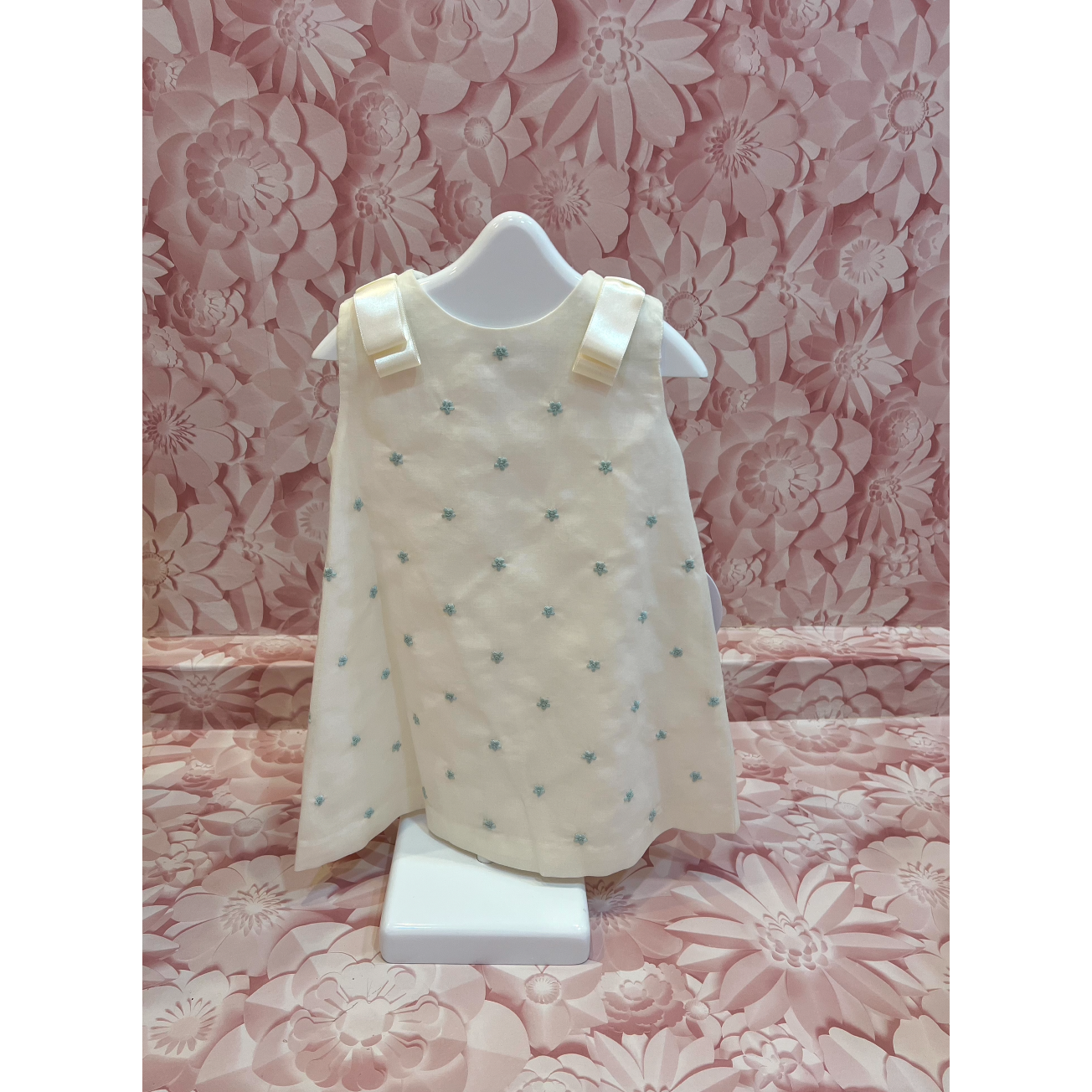 Blue Twinkle Star Baby Dress