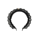 Lace Crown Headband - Black