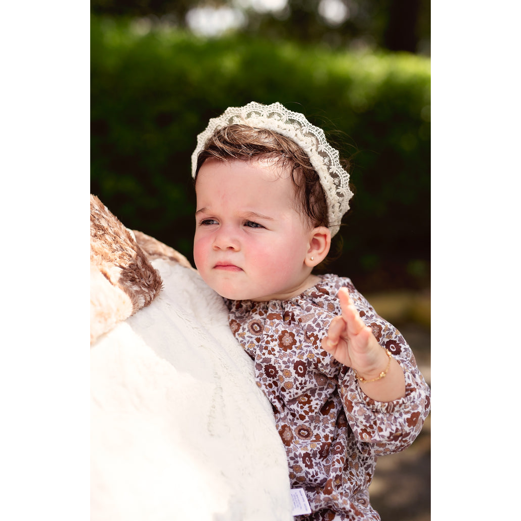 Lace Crown Wrap - Gold