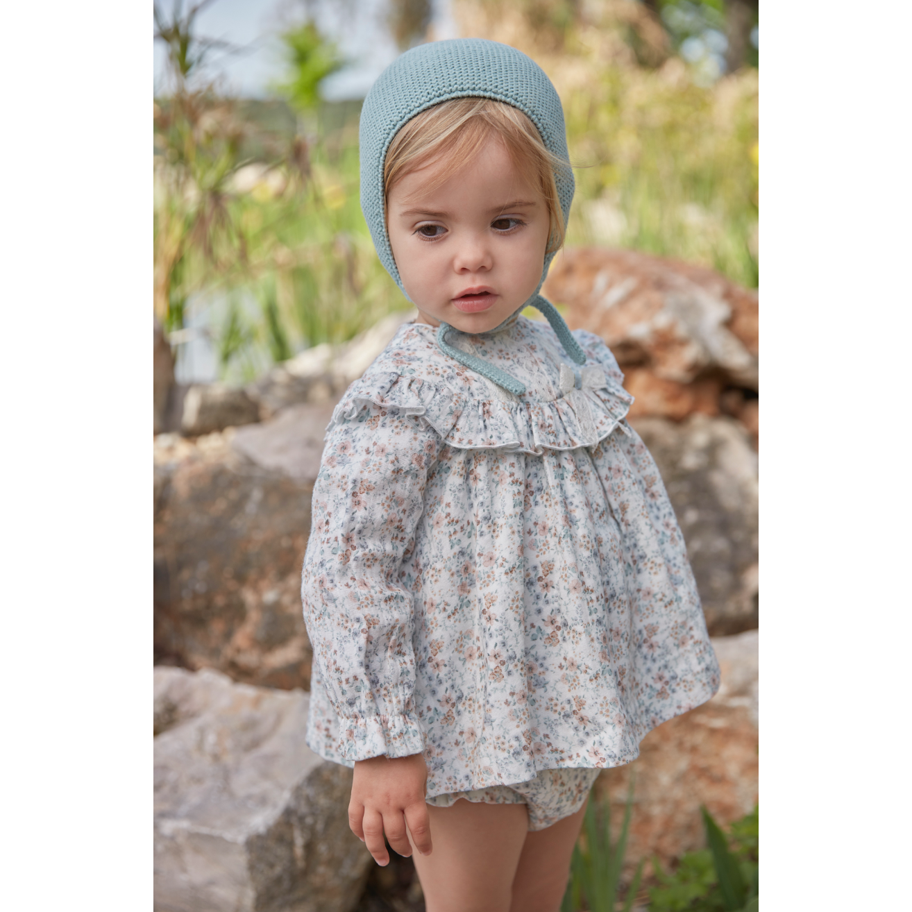 Winter Floral Baby Set