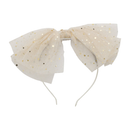 Ava Dot Headband - Ivory