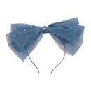 Ava Dot Headband - Blue