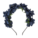 Floral Crown - Navy