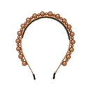 Uneven Marble Headband -  Bronze