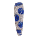 Fully Crystal Smiley Headband - Blue