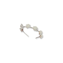 Crystal Beaded Headband -  White