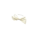 Double Lace Thin Headband - Ivory