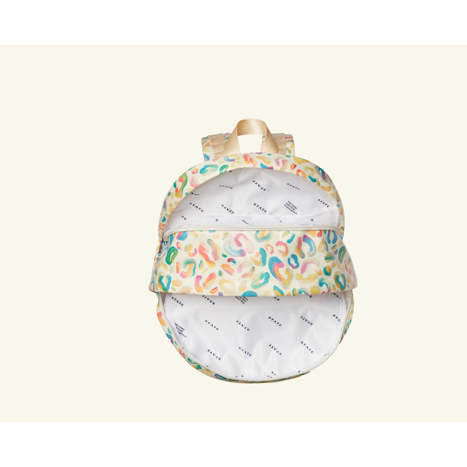 Large Backpack - Painterly Animal