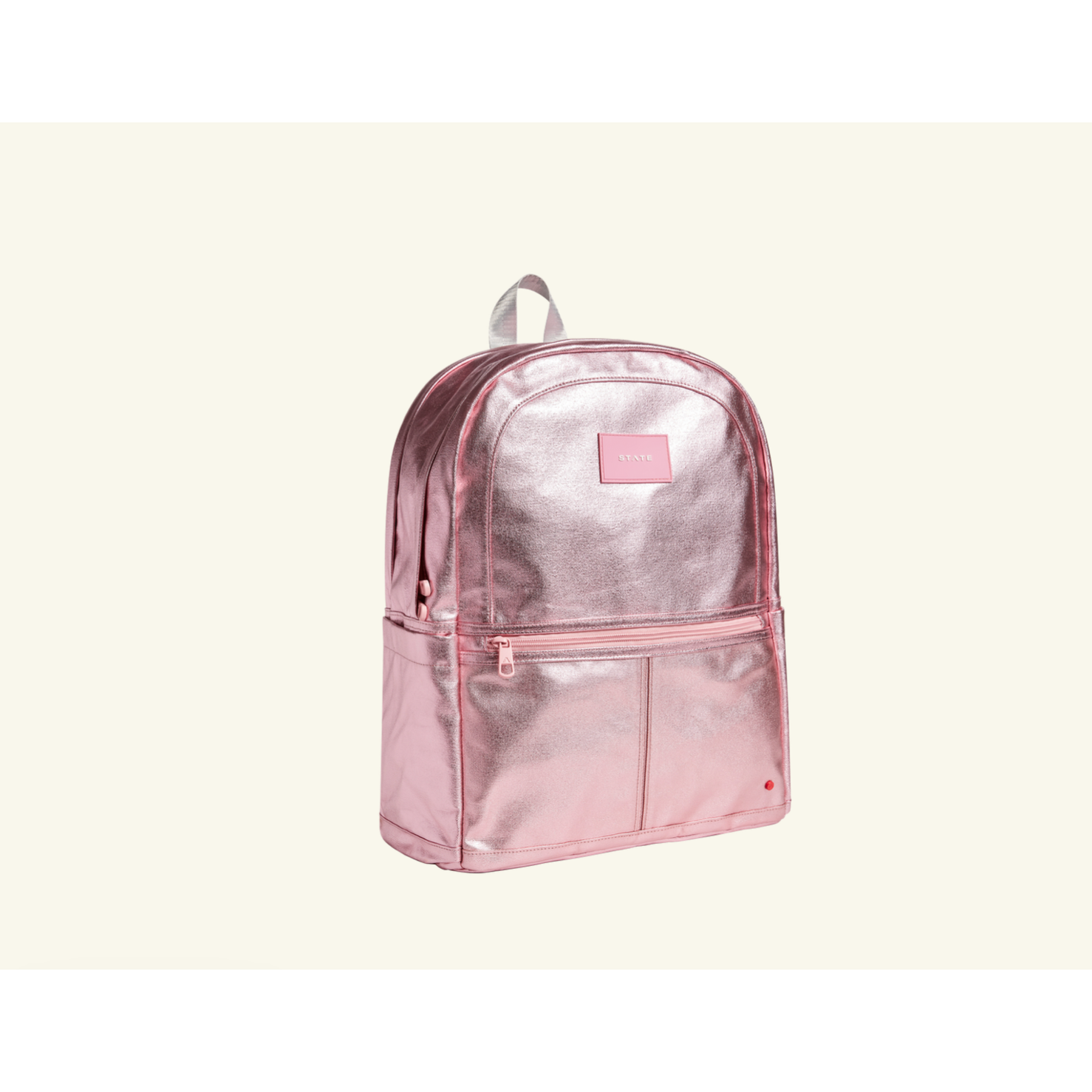 Large Backpack - Metalic Pink