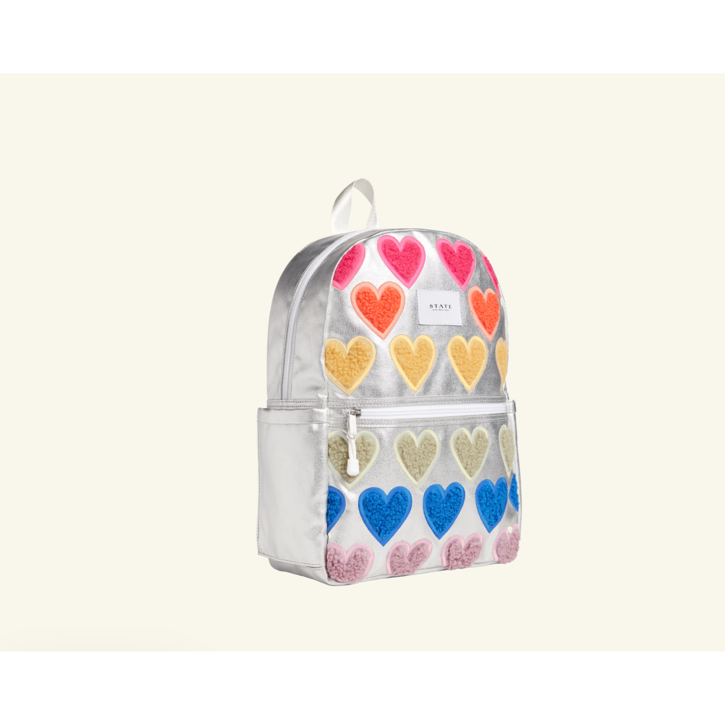 Kids Backpack - Fuzzy Rainbow