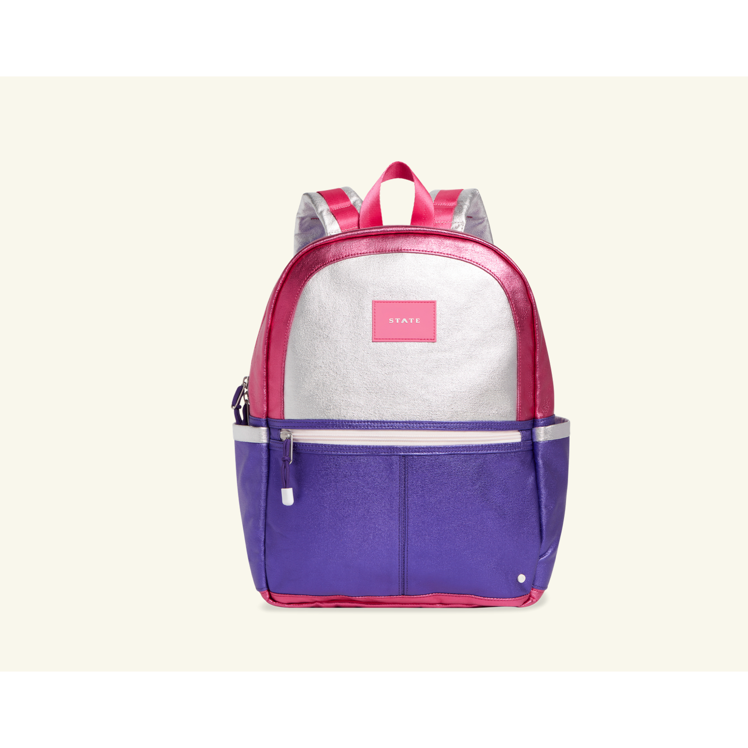 Travel Backpack - Metalic Purple