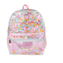 Confetti Clear Backpack - Pink