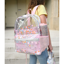 Confetti Clear Backpack - Pink