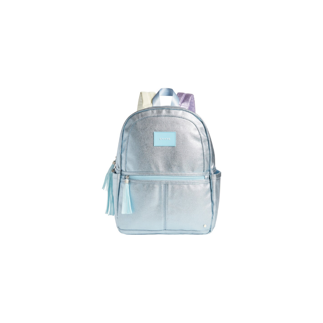 Large Backpack - Metalic Blue