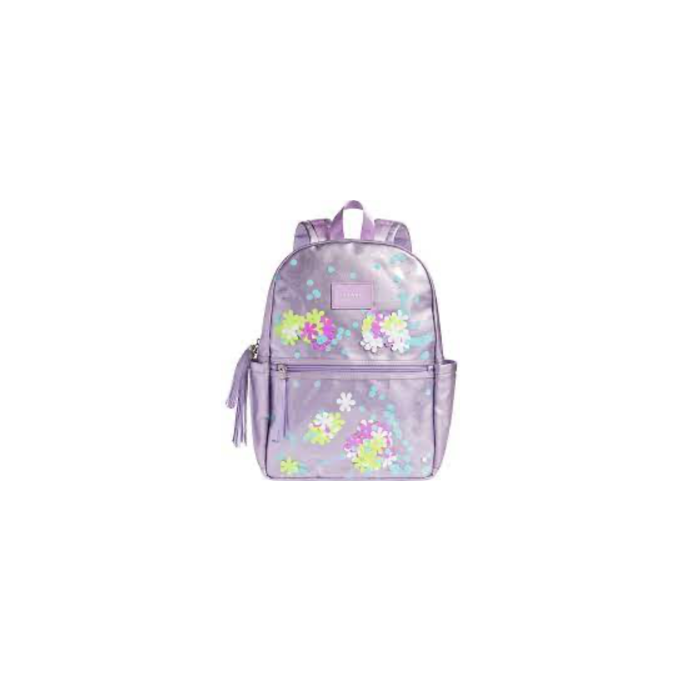 Kids Backpack - Metalic Purple