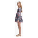 Carmina Floral Long Sleeve Party Dress