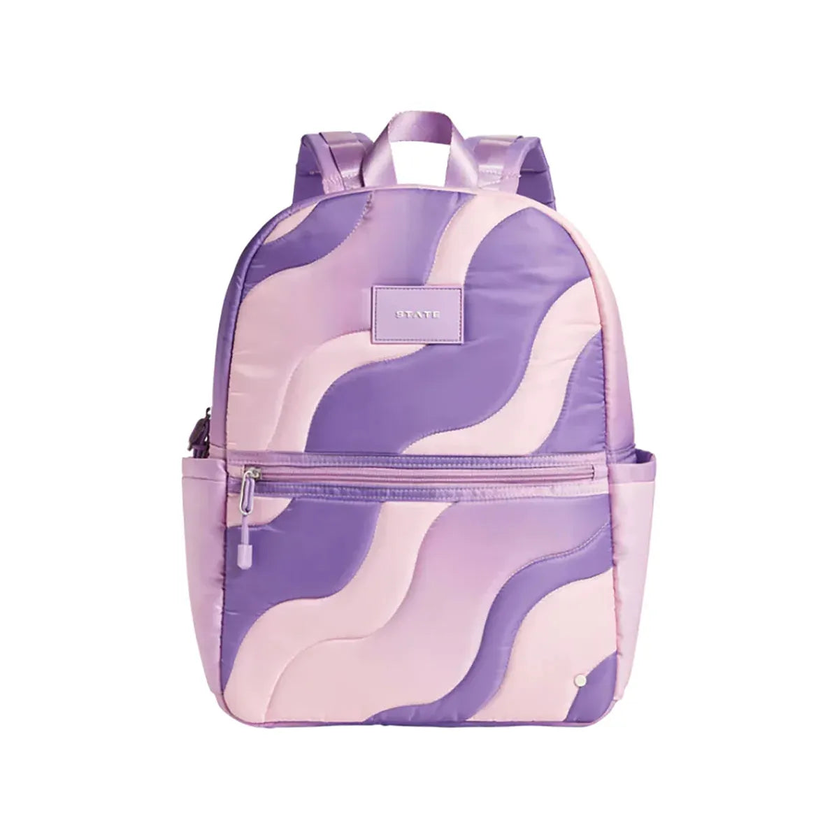 Double Pocket Backpack - Wiggly Puffer