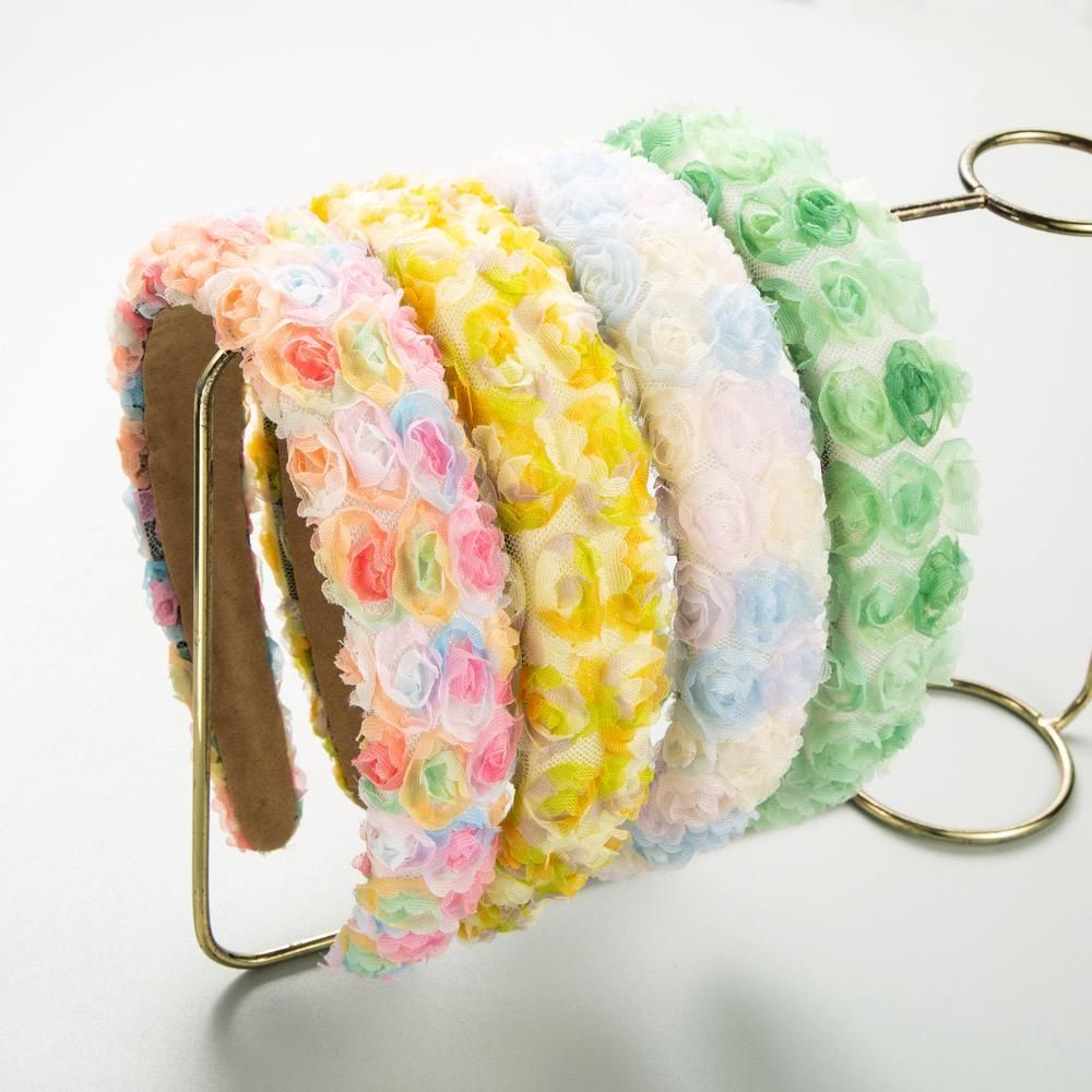 Floral Headband - Yellow