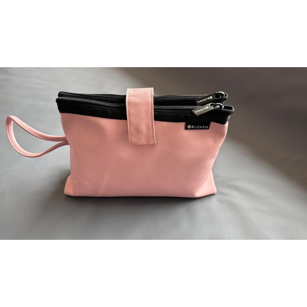 Double Pocket Cosmetic Bag