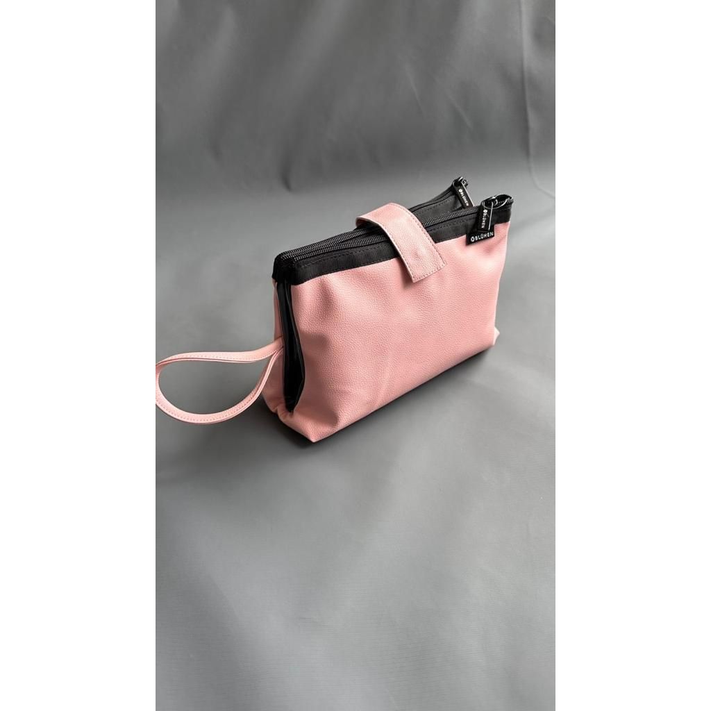 Double Pocket Cosmetic Bag