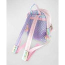 Mini Backpack Purple Rainbow