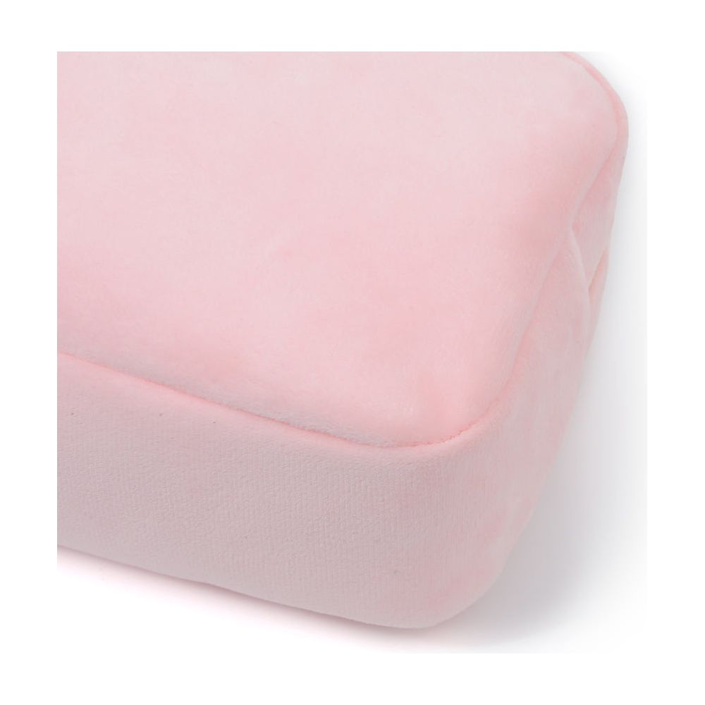 Medium Pink Velvet Pouch