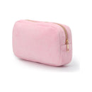 Small Pink Velvet Pouch