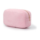 Medium Pink Velvet Pouch