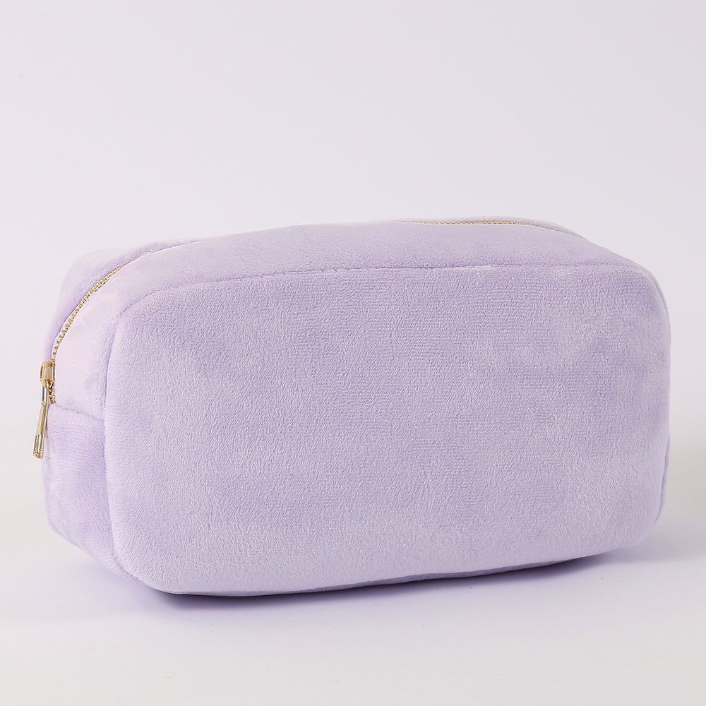 Medium Purple Velvet Pouch