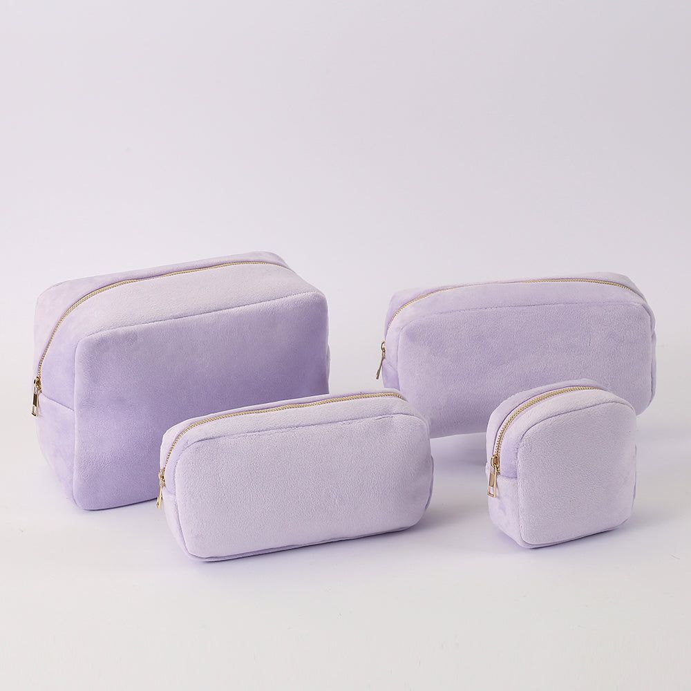 Small Purple Velvet Pouch